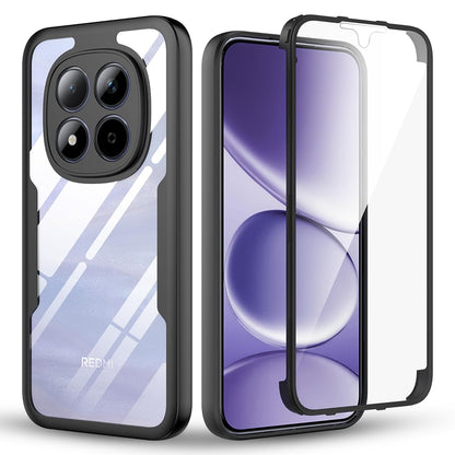 Custodia per Xiaomi Redmi Note 15 Pro 5G, Techsuit, ColorVerse 360, Nera