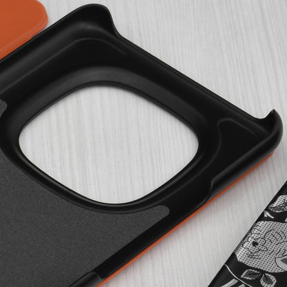 Custodia per Xiaomi Redmi Note 15 Pro 5G, Techsuit, eFold, Arancione