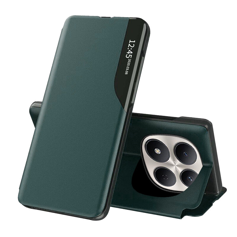 Custodia per Xiaomi Redmi Note 15 Pro 5G, Techsuit, eFold, Verde Scuro