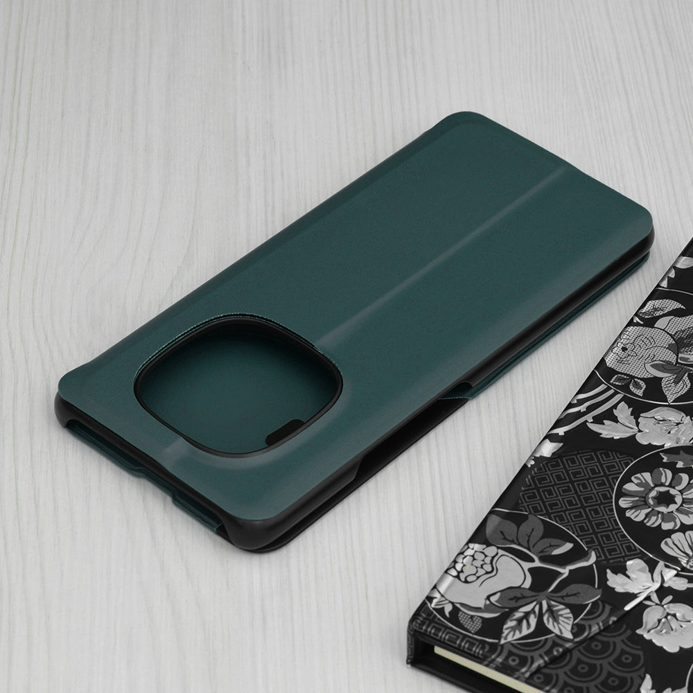 Custodia per Xiaomi Redmi Note 15 Pro 5G, Techsuit, eFold, Verde Scuro