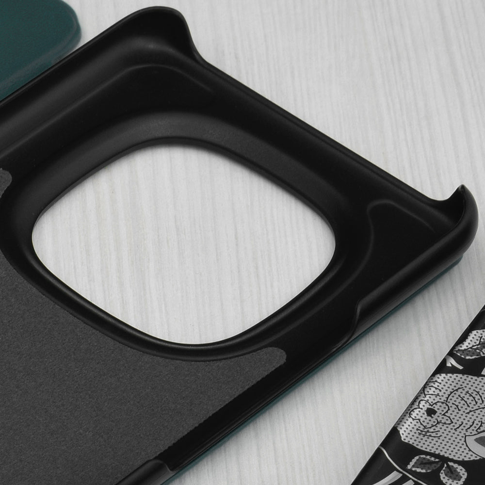 Custodia per Xiaomi Redmi Note 15 Pro 5G, Techsuit, eFold, Verde Scuro