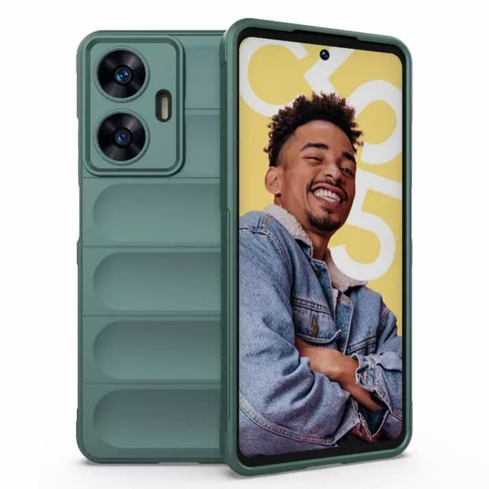 Custodia per Xiaomi Redmi Note 15 Pro 5G, Techsuit, Magic Shield, Verde