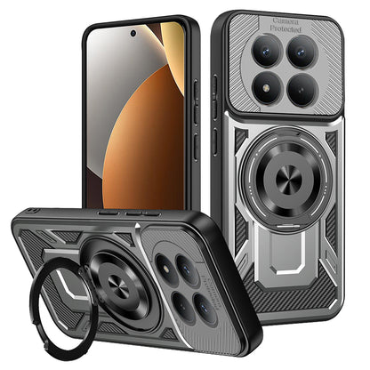 Custodia per Xiaomi Redmi Note 15 Pro 5G, Techsuit, RuggedCam, Grigio