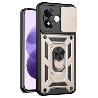 Cover per Xiaomi Redmi Note 17 4G / Note 17 5G, Techsuit, CamShield, dorata
