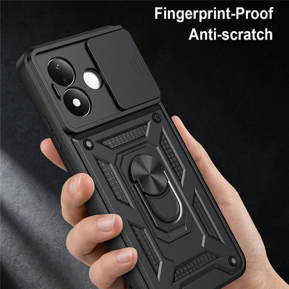 Cover per Xiaomi Redmi Note 17 4G / Note 17 5G, Techsuit, CamShield, dorata