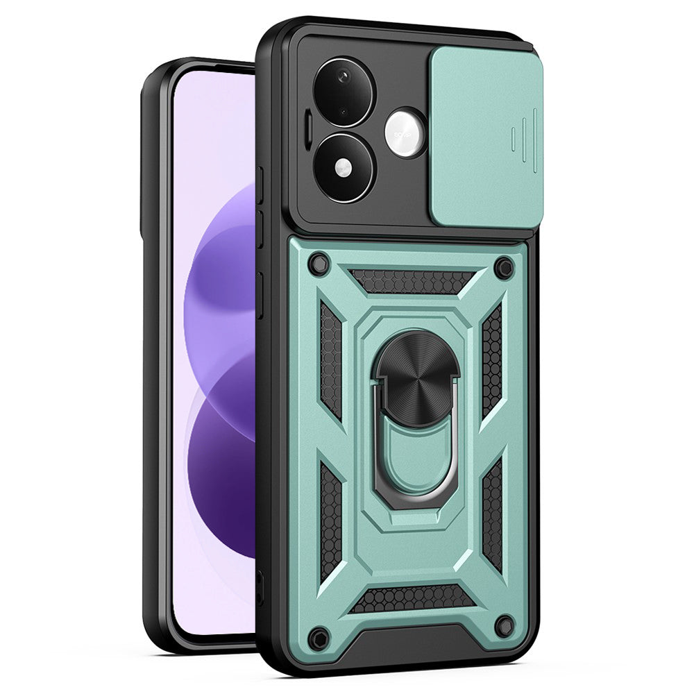 Cover per Xiaomi Redmi Note 17 4G / Note 17 5G, Techsuit, CamShield, Verde