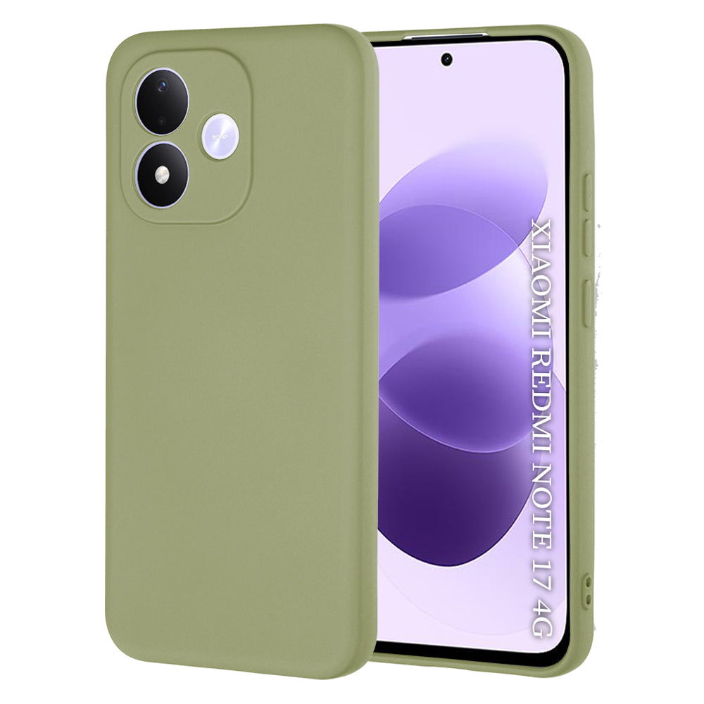 Custodia per Xiaomi Redmi Note 17 4G / Note 17 5G, Techsuit, SoftFlex, Matcha
