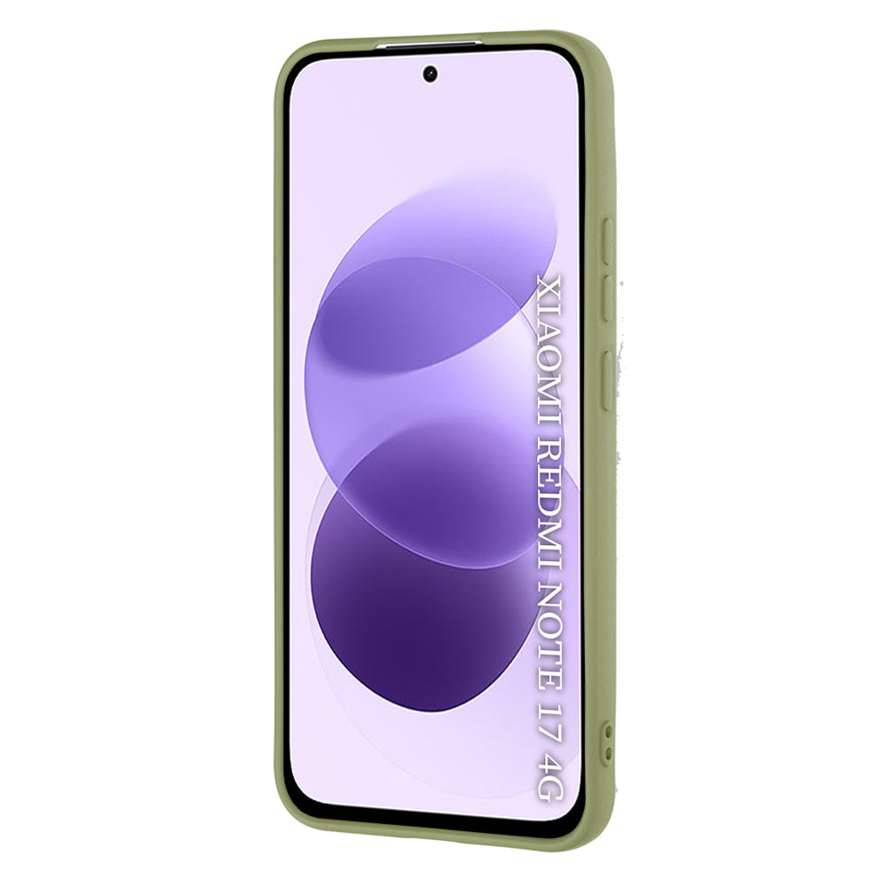 Custodia per Xiaomi Redmi Note 17 4G / Note 17 5G, Techsuit, SoftFlex, Matcha