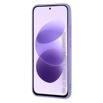 Custodia per Xiaomi Redmi Note 17 4G / Note 17 5G, Techsuit, SoftFlex, Viola Chiaro