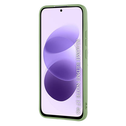 Case for Xiaomi Redmi Note 17 4G / Note 17 5G, Techsuit, SoftFlex, Light Green
