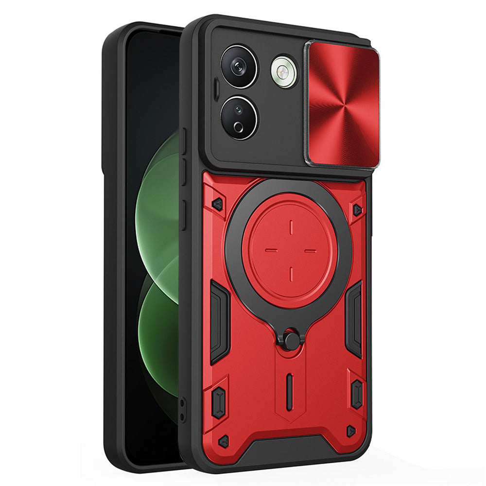 Cover per Xiaomi Redmi Note 17 Pro Max, Techsuit, CamGuard Pro, rossa