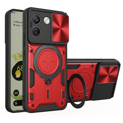 Cover per Xiaomi Redmi Note 17 Pro Max, Techsuit, CamGuard Pro, rossa
