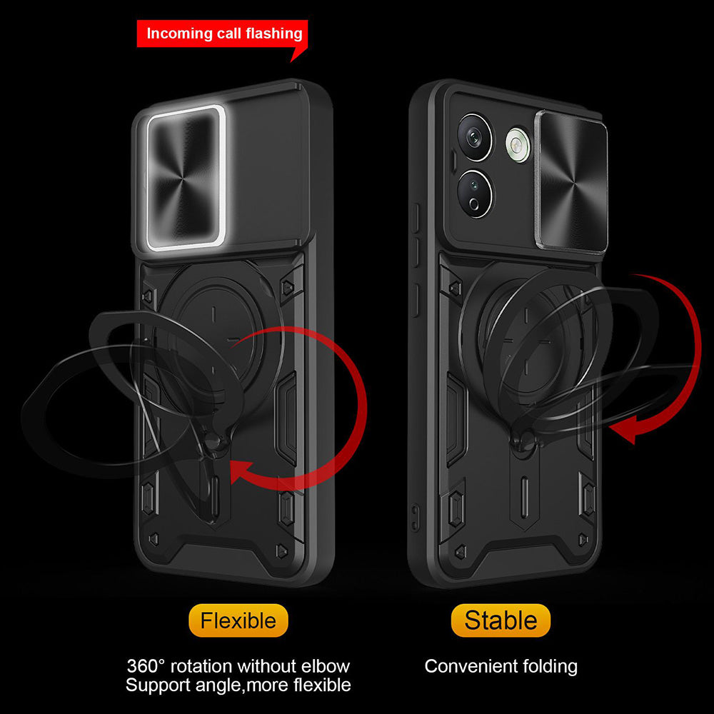 Cover per Xiaomi Redmi Note 17 Pro Max, Techsuit, CamGuard Pro, rossa