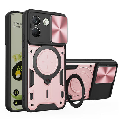 Custodia per Xiaomi Redmi Note 17 Pro Max, Techsuit, CamGuard Pro, Oro Rosa