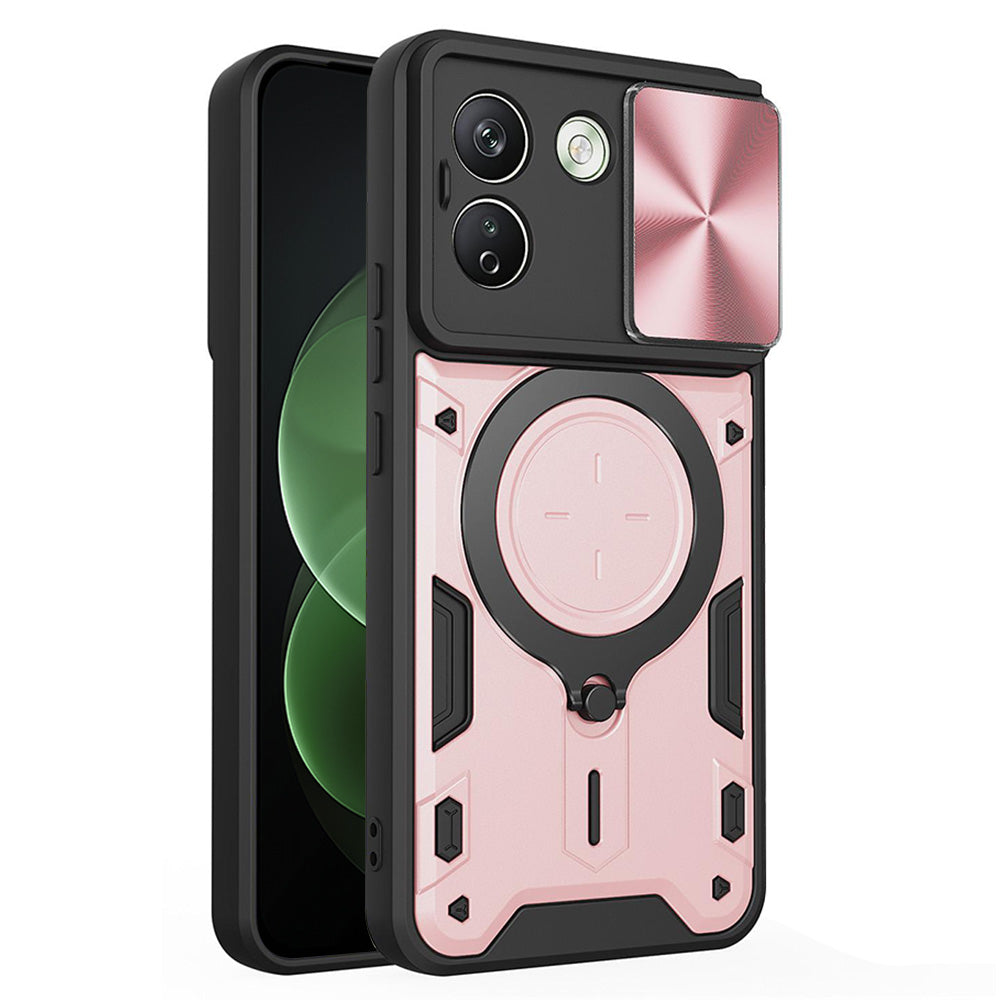 Custodia per Xiaomi Redmi Note 17 Pro Max, Techsuit, CamGuard Pro, Oro Rosa