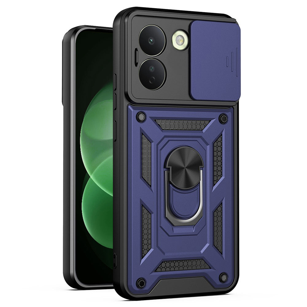 Cover per Xiaomi Redmi Note 17 Pro Max, Techsuit, CamShield, blu
