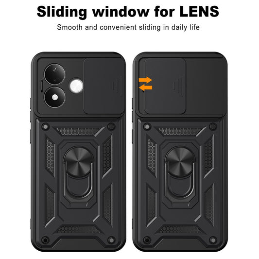 Cover per Xiaomi Redmi Note 17 Pro Max, Techsuit, CamShield, blu
