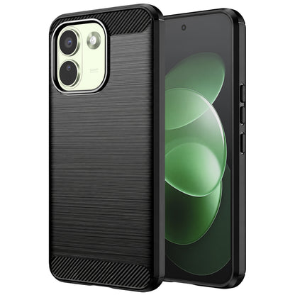 Custodia per Xiaomi Redmi Note 17 Pro Max, Techsuit, Carbonio, Nera