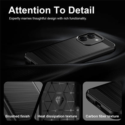 Custodia per Xiaomi Redmi Note 17 Pro Max, Techsuit, Carbonio, Nera