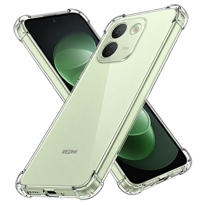 Cover per Xiaomi Redmi Note 17 Pro Max, Techsuit, Shockproof Clear, trasparente