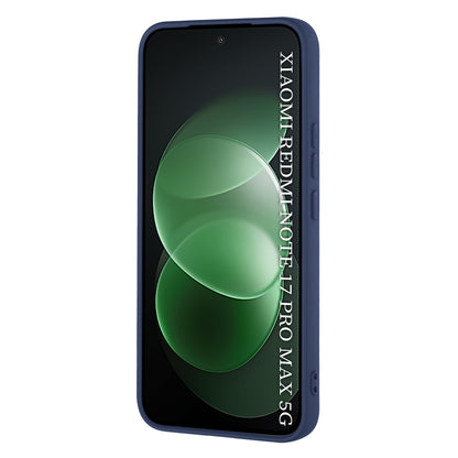 Custodia per Xiaomi Redmi Note 17 Pro Max, Techsuit, SoftFlex, blu navy