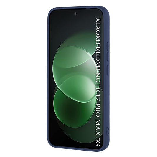 Custodia per Xiaomi Redmi Note 17 Pro Max, Techsuit, SoftFlex, blu navy