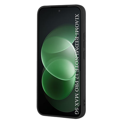 Custodia per Xiaomi Redmi Note 17 Pro Max, Techsuit, SoftFlex, nera
