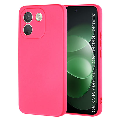 Custodia per Xiaomi Redmi Note 17 Pro Max, Techsuit, SoftFlex, rosa scuro