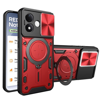 Custodia per Xiaomi Redmi Note 17 Pro, Techsuit, CamGuard Pro, rossa