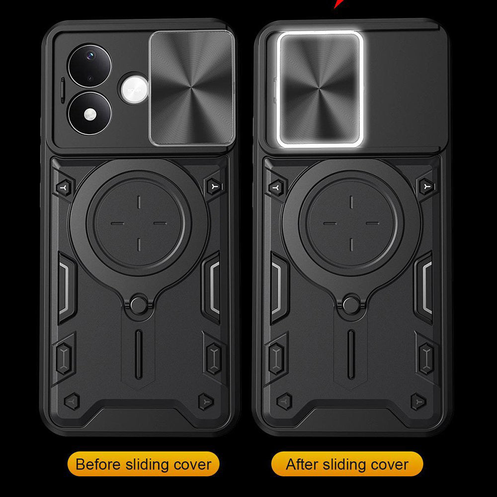 Custodia per Xiaomi Redmi Note 17 Pro, Techsuit, CamGuard Pro, rossa