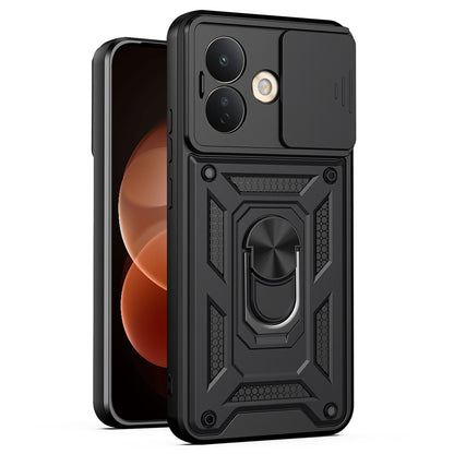 Custodia per Xiaomi Redmi Note 17 Pro, Techsuit, CamShield, nera