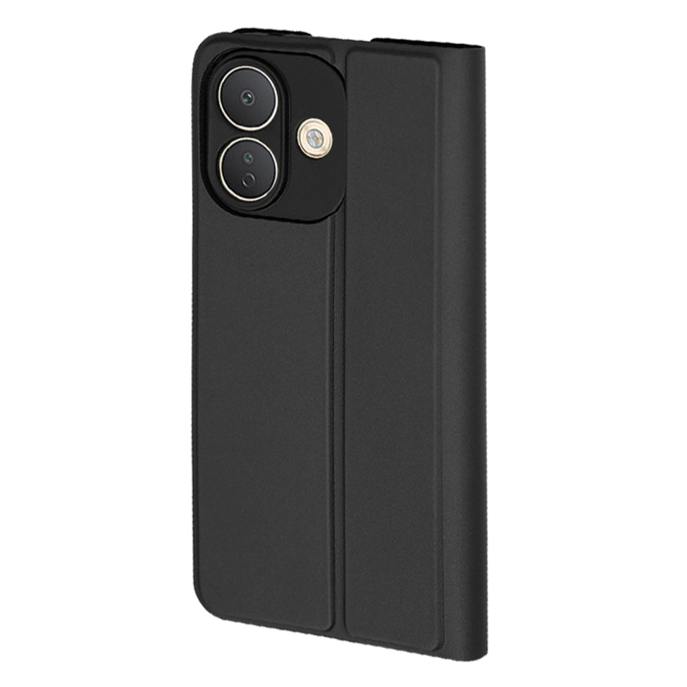 Custodia per Xiaomi Redmi Note 17 Pro, Techsuit, Magskin Book, Nera