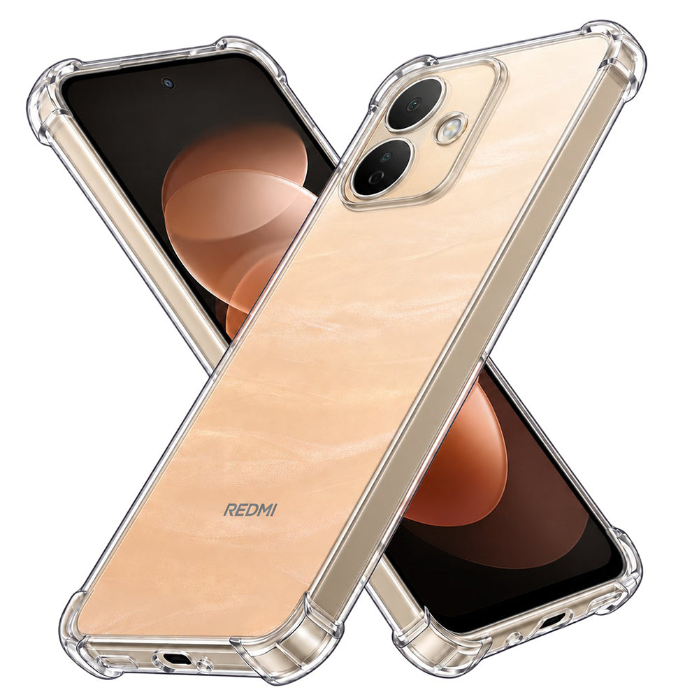 Cover per Xiaomi Redmi Note 17 Pro, Techsuit, Shockproof Clear, trasparente
