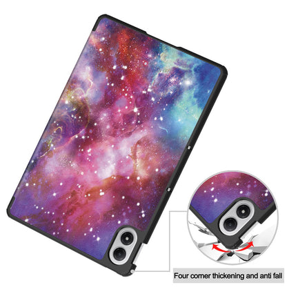 Case for Xiaomi Redmi Pad 2 Pro, Techsuit, FoldPro Galaxy, Multicolor