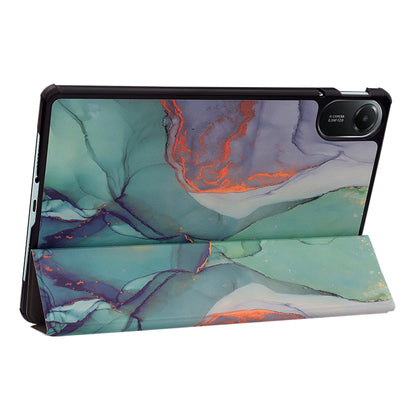 Custodia per Xiaomi Redmi Pad 2, Techsuit, FoldPro Green Time, Multicolore