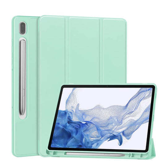 Custodia per Xiaomi Redmi Pad 2, Techsuit, SoftFlex, Verde Matcha