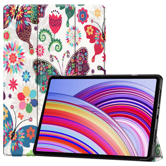 Custodia per Xiaomi Redmi Pad Pro / Pad / Pad Pro 5G, Techsuit, FoldPro Butterfly, Multicolore