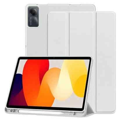 Custodia per Xiaomi Redmi Pad SE, Techsuit, Flex Trifold, Grigio