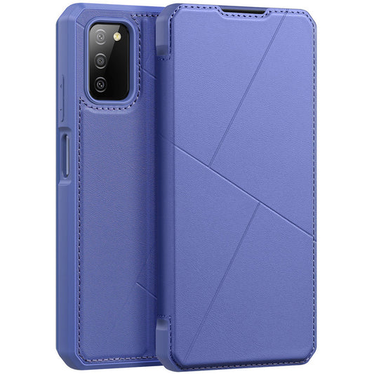 Custodia per Samsung Galaxy A03s A037, DUX DUCIS, Skin X, Blu