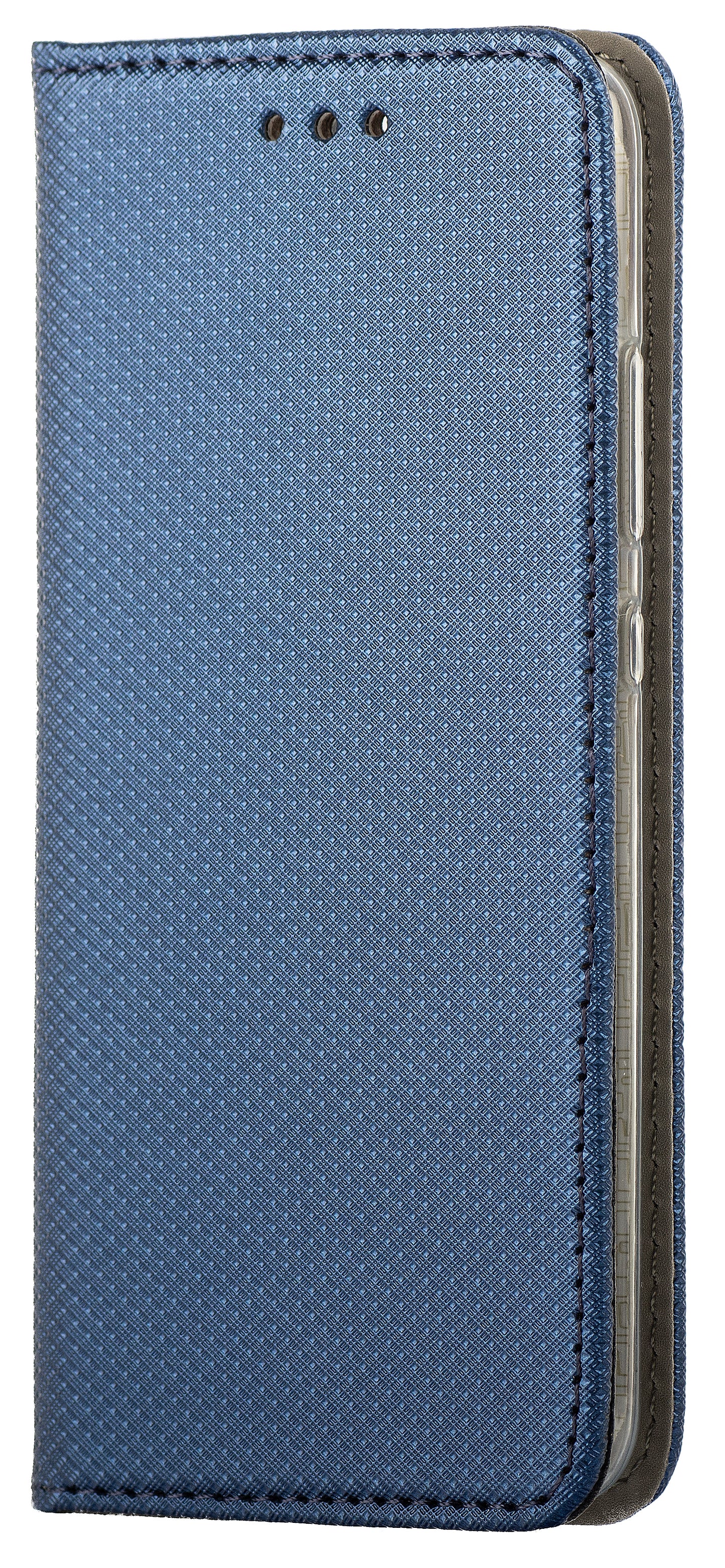 Custodia per Samsung Galaxy A22 5G A226, OEM, Smart Magnet, Blu Navy