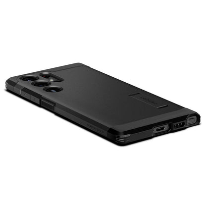 Custodia per Samsung Galaxy S23 Ultra S918, Spigen, Tough Armor, Nera ACS05623