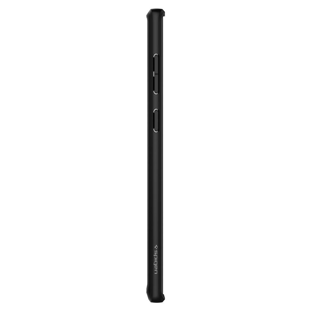 Custodia per Samsung Galaxy Note 10 5G N971 / Note10 N970, Spigen, Ultra Hybrid, Nero 628CS27376