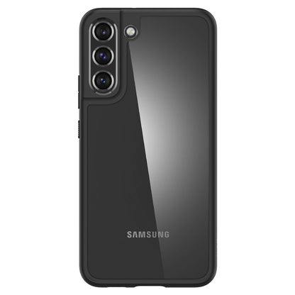 Custodia per Samsung Galaxy S22 5G S901, Spigen, Ultra Hybrid Matte, Nero ACS03989