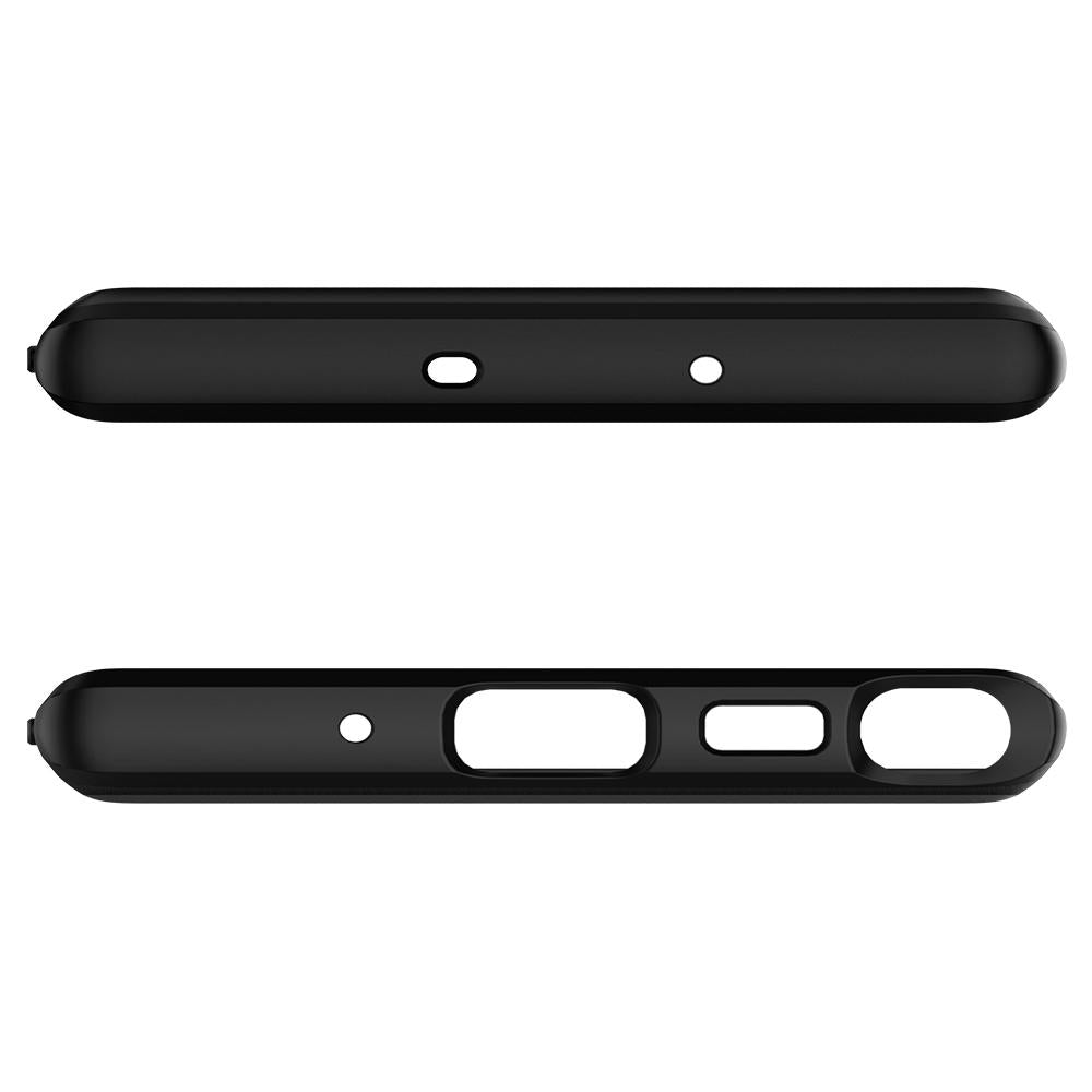 Custodia per Samsung Galaxy Note 10 5G N971 / Note10 N970, Spigen, Ultra Hybrid, Nero 628CS27376