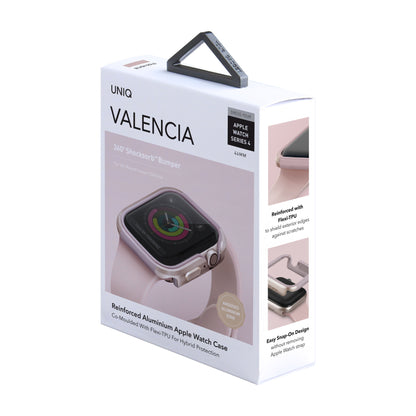 Custodia UNIQ Valencia per Apple Watch serie 44 mm, rosa