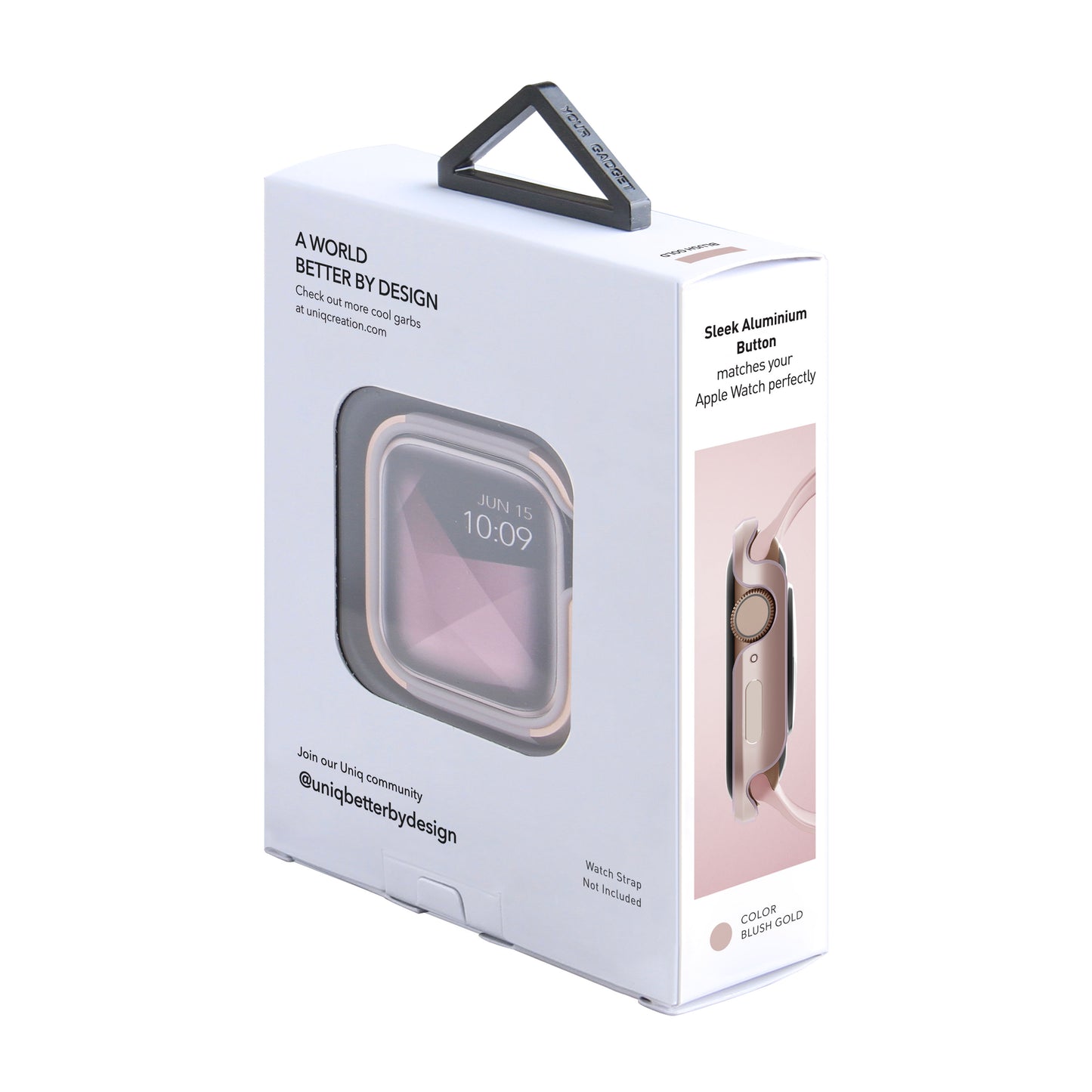 Custodia UNIQ Valencia per Apple Watch serie 44 mm, rosa