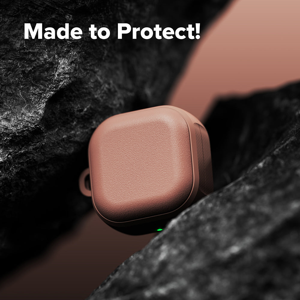 Custodia Ringke Onyx Magnetica per Samsung Galaxy Buds4 / Buds4 Pro, Bronzo
