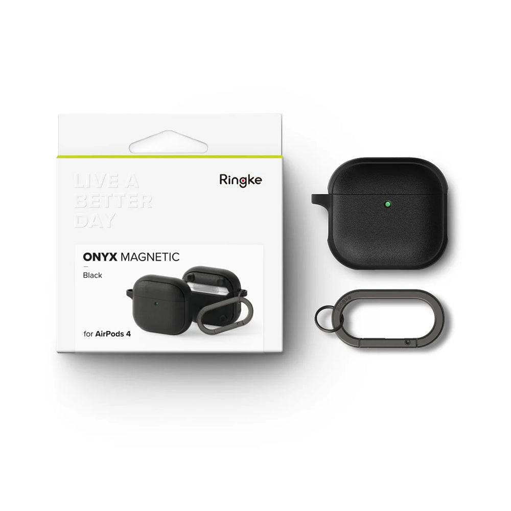 Custodia Ringke Onyx Magnetic per Apple AirPods 4, Verde