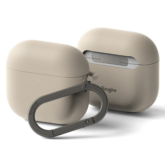 Custodia Ringke per Apple AirPods 4, Crema