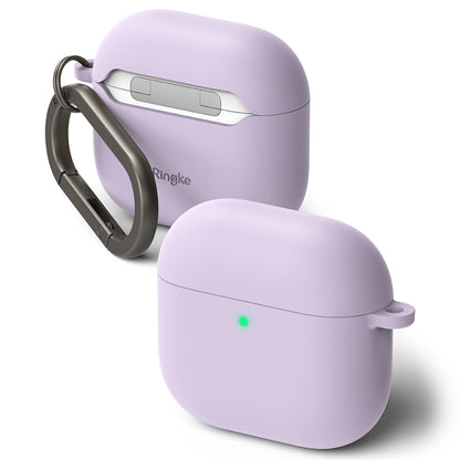 Custodia Ringke per Apple AirPods 4, Viola Chiaro